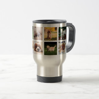Taza De Viaje Tus fotos de fotos de los tuits de Instagram
