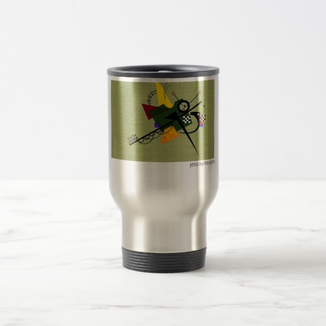 Taza De Viaje U está para Utopía (Centro)