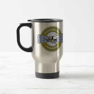 Taza De Viaje U.S. Ingeniero de infanteria de marina de la