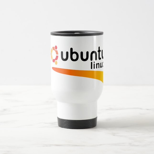 Taza De Viaje Ubuntu Linux Open Source (Centro)