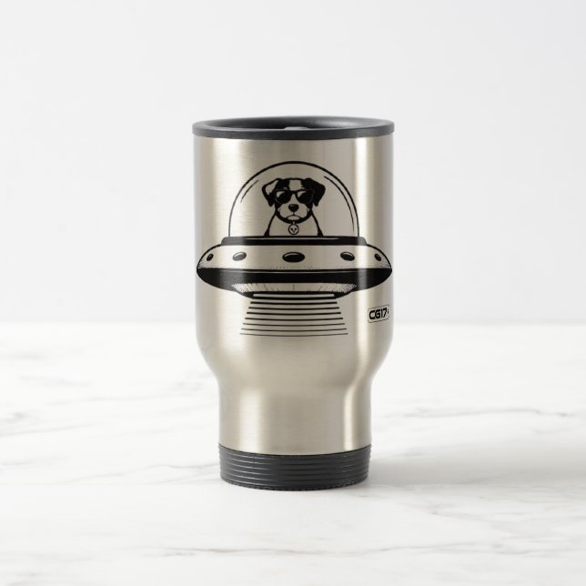 TAZA DE VIAJE UFO PETS (Centro)