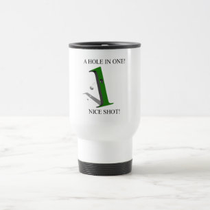 Taza De Viaje Un Agujero En Una Bola De Golf