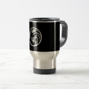 Taza De Viaje un arroz redondo con gorrión