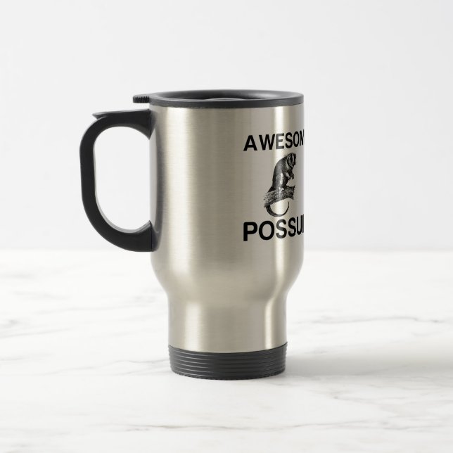 TAZA DE VIAJE UN ASOMBROSO POSSUM (Izquierda)