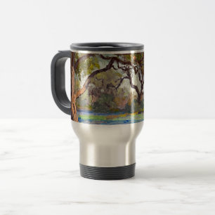 Taza De Viaje Un campo de bluebonnets en Alamo Heights,