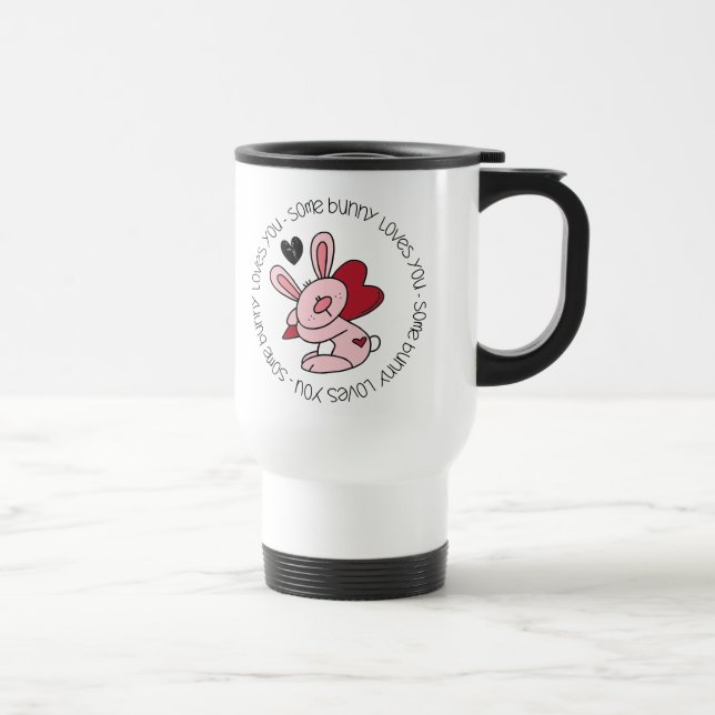 Taza De Viaje Un conejo te ama (Derecha)
