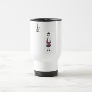 Taza De Viaje Un día en París Francia