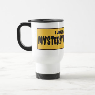 Taza De Viaje Un Misterio Divertido Pensar En La Carretera Atrac