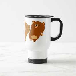 Taza De Viaje Un Personalizado de Facebook lindo oso barrido de 
