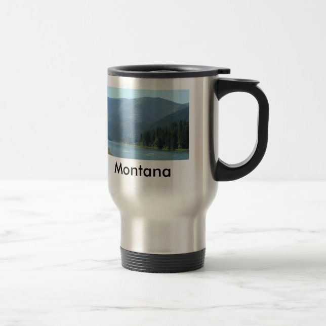 Taza De Viaje Un río corre a través de él (Derecha)