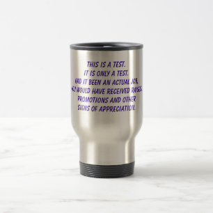 Taza De Viaje Un trabajo real