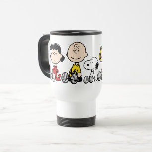 Taza De Viaje Una pandilla de cacahuetes juntos
