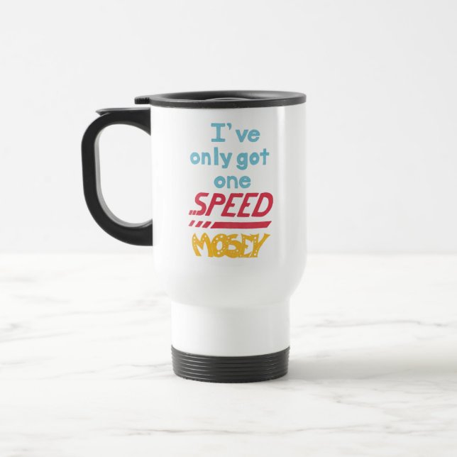 Taza De Viaje Una velocidad (Izquierda)