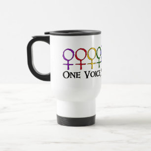 Taza De Viaje Una voz, muchos votos