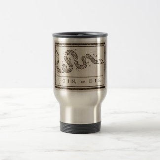 Taza De Viaje Únete a o muere en el torrente: Personalizado Benj