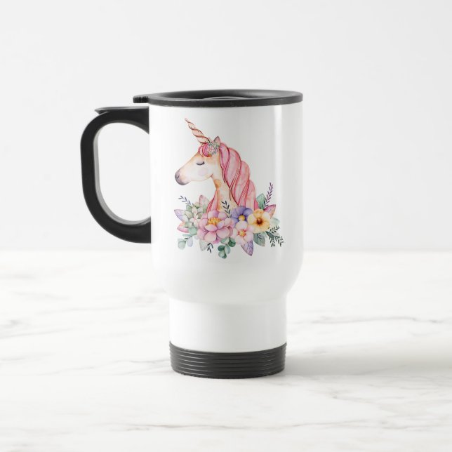 Taza De Viaje Unicorn (Izquierda)