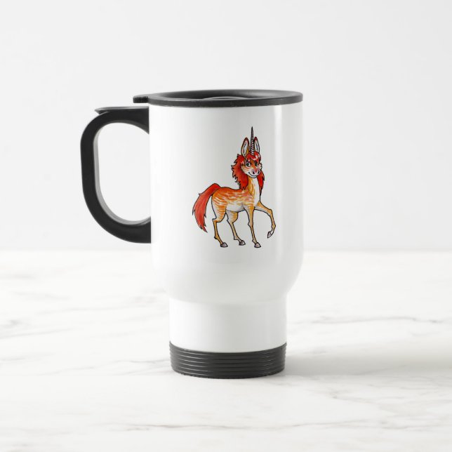 Taza De Viaje Unicornio del fuego (Izquierda)
