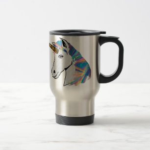 Taza De Viaje unicornio holográfico