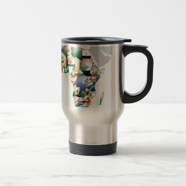 Taza De Viaje Unidad en la diversidad: colección de banderas de  (Derecha)