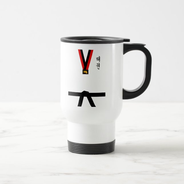 Taza De Viaje Uniforme del Taekwondo (Derecha)