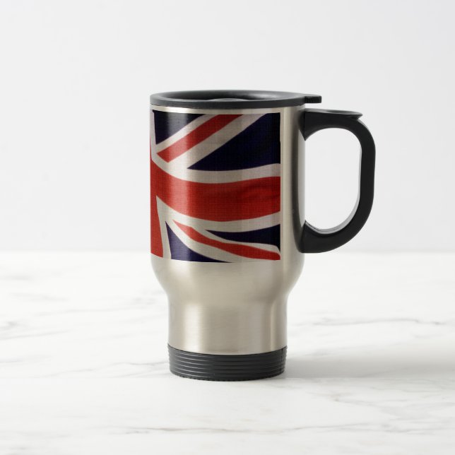 Taza De Viaje Unión del Reino Unido Jack Patriotic Travel Mug (Derecha)