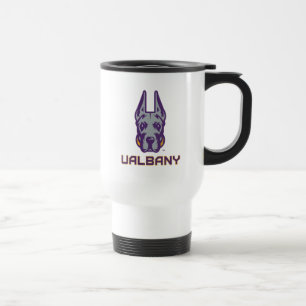 Taza De Viaje Universidad de Albany Great Danes