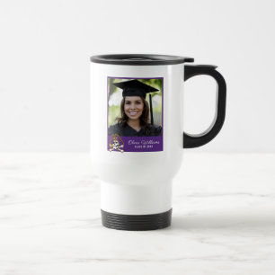 Taza De Viaje Universidad de Carolina del Este Piratas del ECU