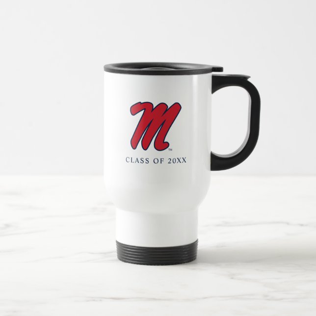 Taza De Viaje Universidad de Misisipi | Script M (Derecha)