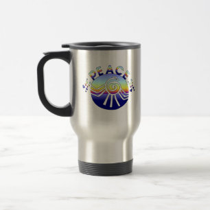 Taza De Viaje Universo de la paz