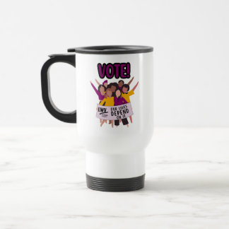 Taza De Viaje Usar tu barra de viajes de voto