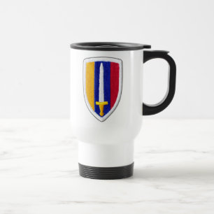 Taza De Viaje usarv vietnam parche de guerra veteranos vets mug