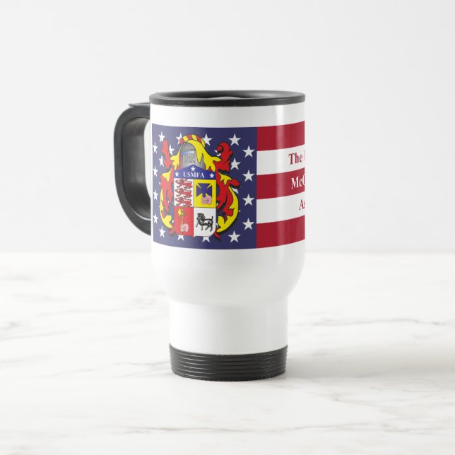 Taza de viaje USMFA (Anverso izquierdo)
