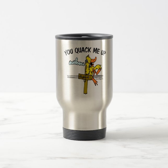 Taza De Viaje Usted curandero yo para arriba (Centro)