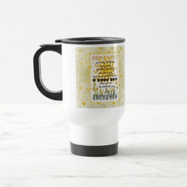Taza De Viaje Usted es mi sol (Izquierda)