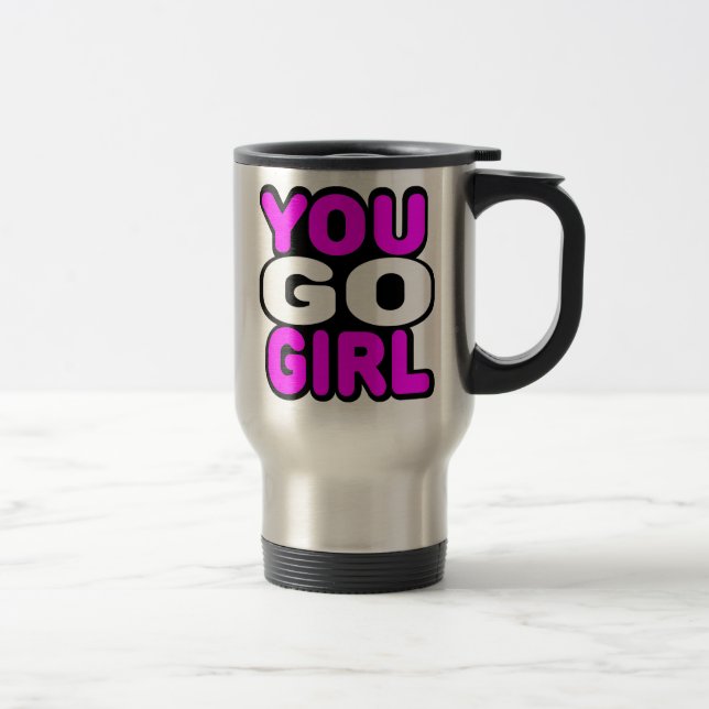 Taza De Viaje Usted va chica (Derecha)