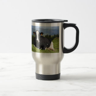 Taza De Viaje Vaca de Holstein