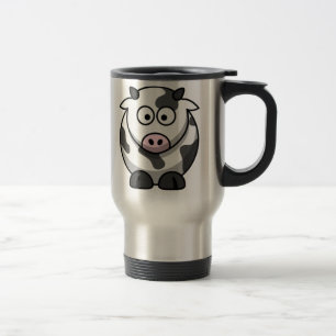 Taza De Viaje Vaca del dibujo animado
