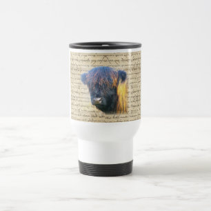 Taza De Viaje Vaca Highland