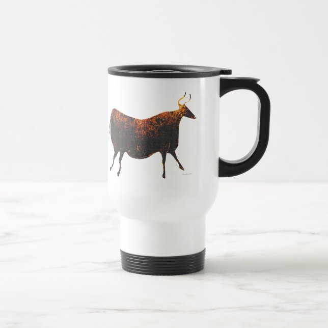 Taza De Viaje Vaca roja de Lascaux (Derecha)
