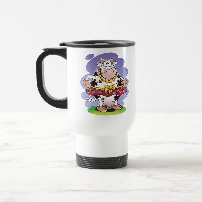 Taza De Viaje Vaca tonta Matilda (Izquierda)