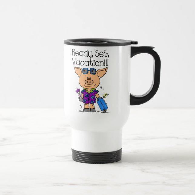 Taza De Viaje Vacaciones preparadas (Derecha)
