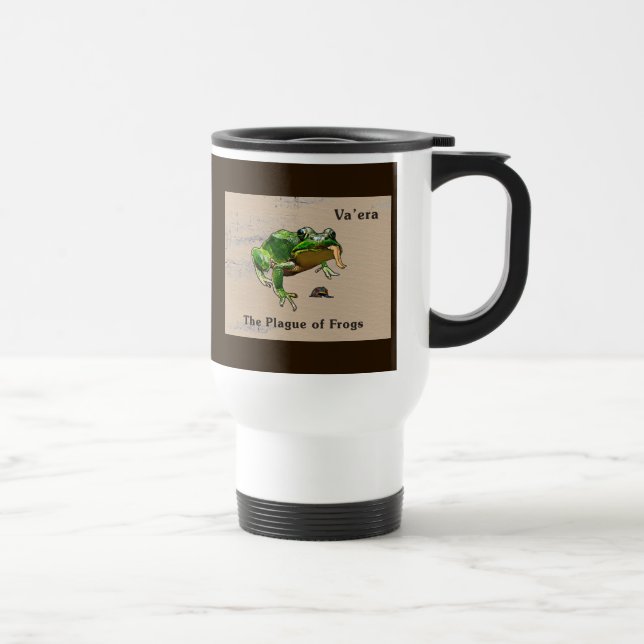 Taza De Viaje Va'era - Ranas (Derecha)
