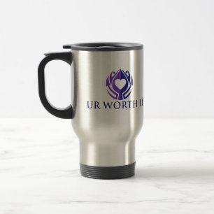 TAZA DE VIAJE VALE LA PENA.