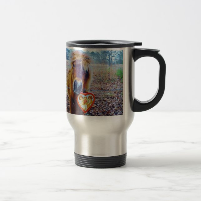 Taza De Viaje Valentine Heart Horse (Derecha)