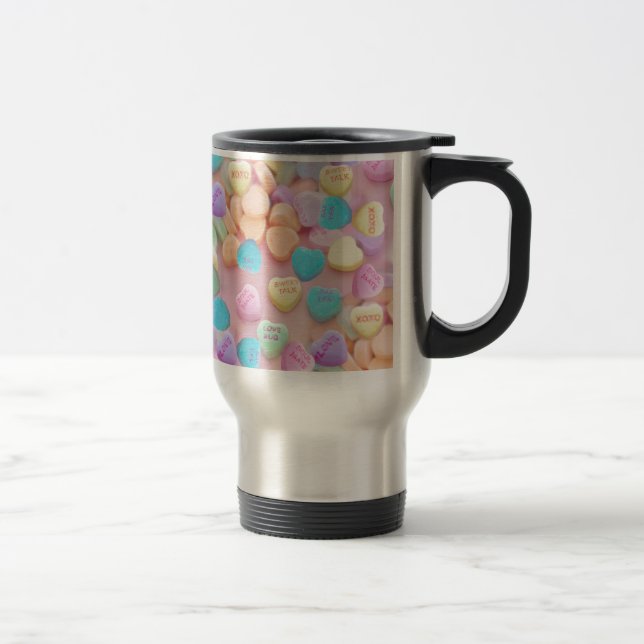 Taza De Viaje valentines caramelos (Derecha)