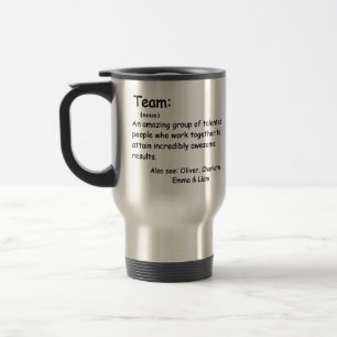 Taza De Viaje Valoración personalizada de los empleados de defin