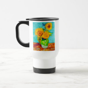 Taza De Viaje Van Gogh Sunflowers