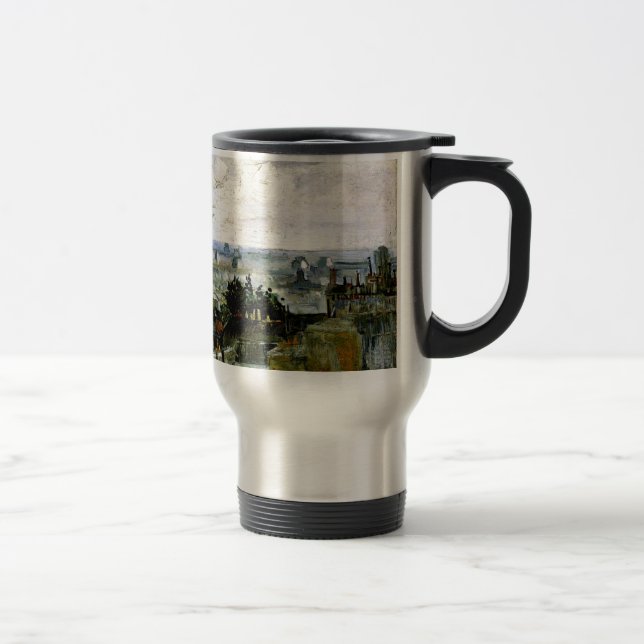 Taza De Viaje Van Gogh - Techos de París (Derecha)