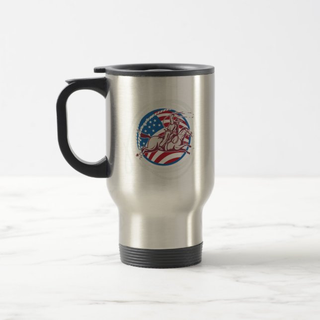 Taza De Viaje Vaquero de cuerda (Izquierda)