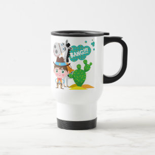 Taza De Viaje Vaquero y caballo